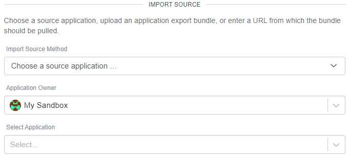 Import Source
